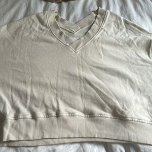 Cream colored aerie sweater